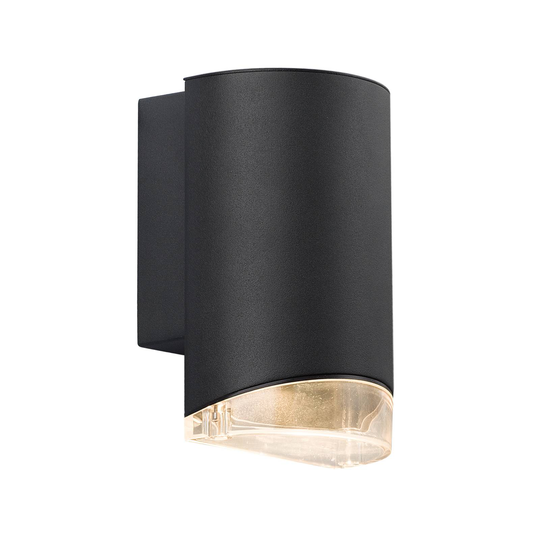 Utomhusvägglampa Arn 1 lampa, svart
