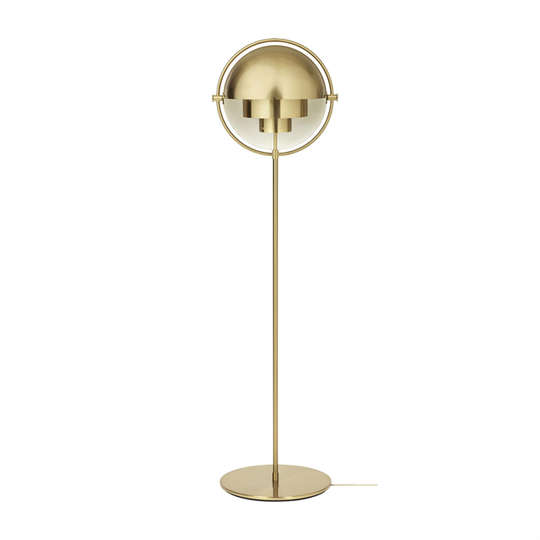 GUBI Multi-Lite Golvlampa Mässing