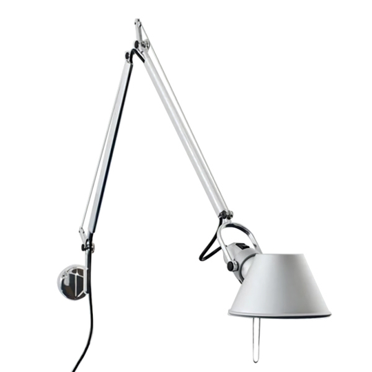 Artemide Tolomeo Vägglampa Aluminium