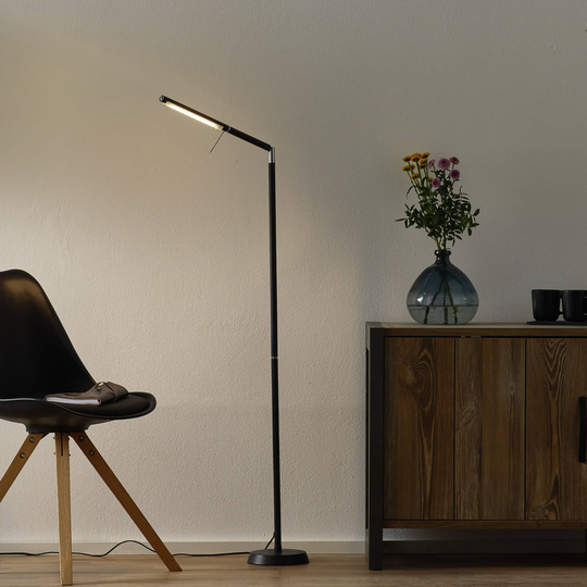 LED-läslampa Filigran med sensordimmer