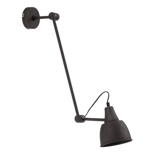 Vägglampa 814, justerbar, 1 lampa, grafit