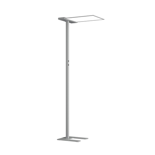 LED-kontorsgolvlampa Esmael, 36 W + 20 W dimmer