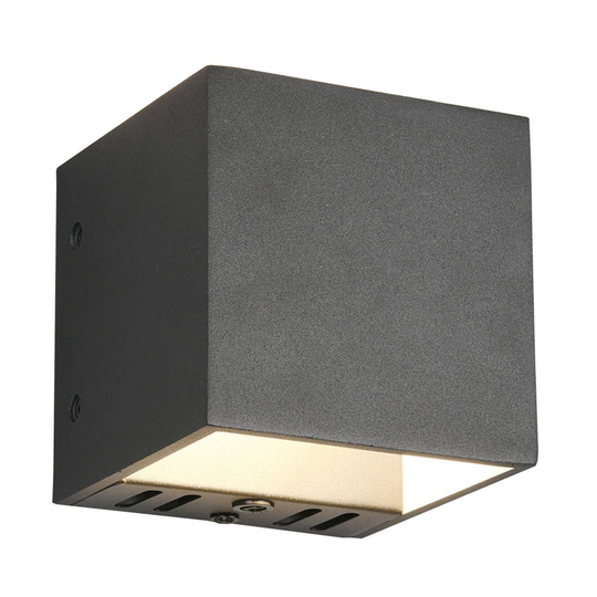 Trio WiZ Figo LED-vägglampa svart matt