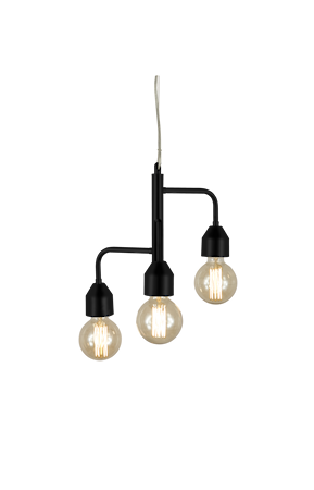 Flynn Taklampa 3:A Svart IP20