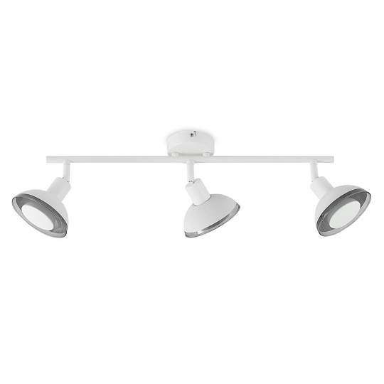Lindby Erin LED-takspotlight vit 3 lampor