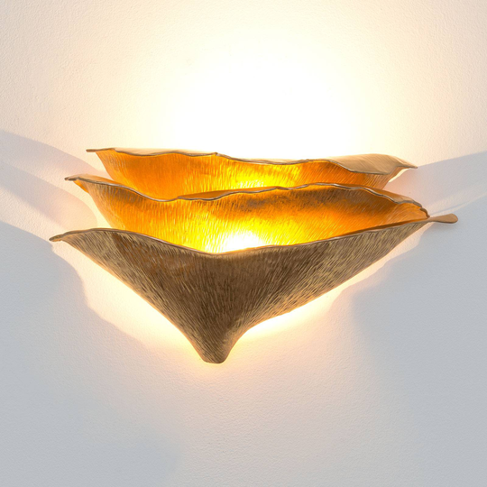 LED-vägglampa Mecorizza, 3 lampor