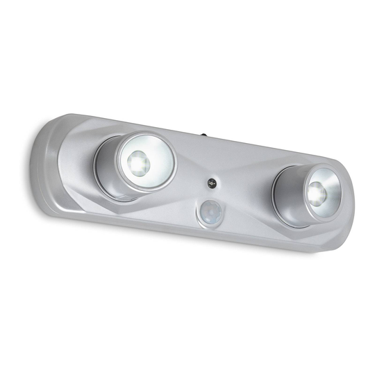 LED-vägglampa Terya, batteri, 6 500 K, 2-lampor