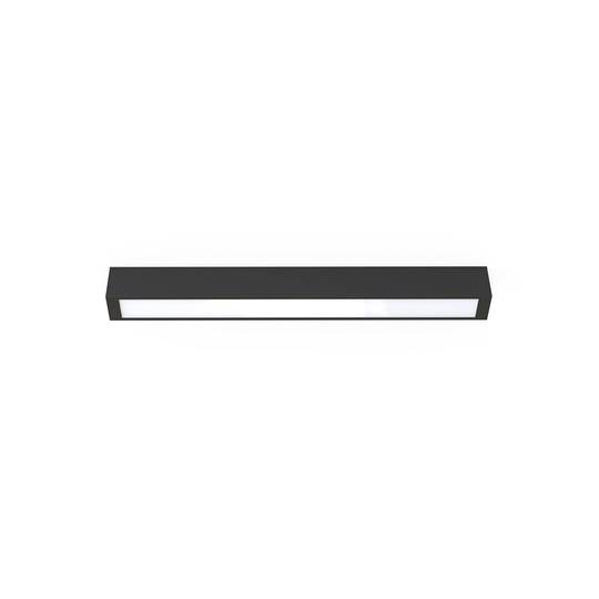 Taklampa Straight svart 62 cm