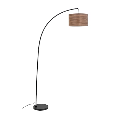 Diddan Golvlampa Svart/Brun