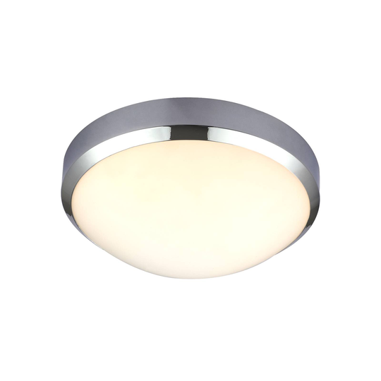 Arcchio Drilona LED-badrumstaklampa, krom, IP44