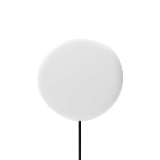 NUAD Opa Vägglampa Opal/ Svart