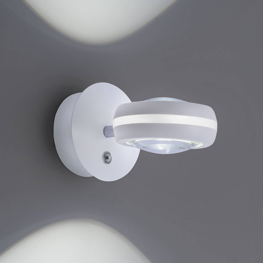 Trio WiZ Vista LED-vägglampa, vit