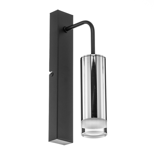 Vägglampa Shine, krom