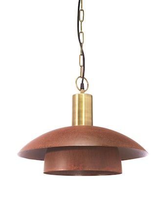 Bolton Taklampa 45 cm Rostbrun