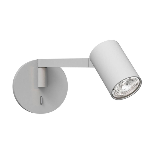 Astro Ascoli Swing vägglampa, vit texturerad