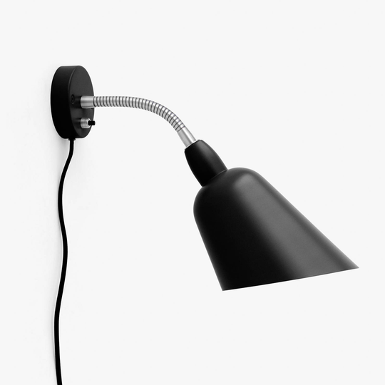 &Tradition Bellevue AJ9 vägglampa svart/stål