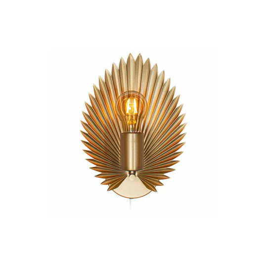 By Rydéns Aruba vägglampa, guld