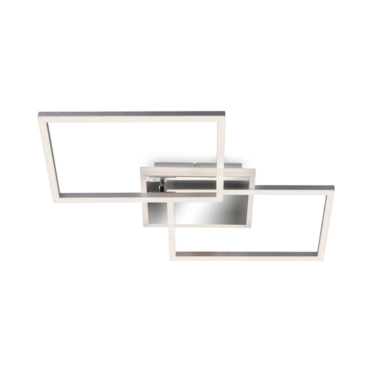 LED-taklampa Frame 2 lampor, CCT, aluminium