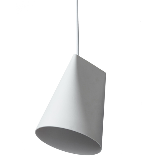 MOEBE Ceramic Hänglampa Vit Bred