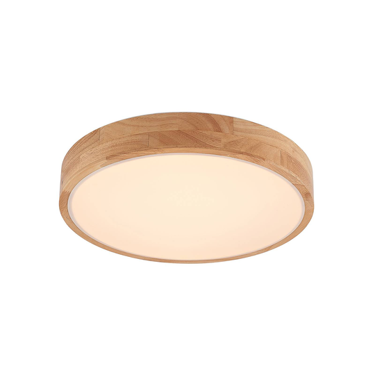 Lindby Milada LED-taklampa, ekträ