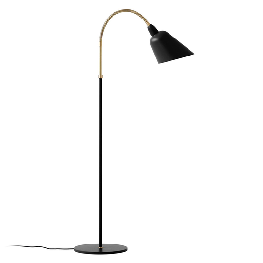 &Tradition Bellevue AJ7 golvlampa svart/mässing