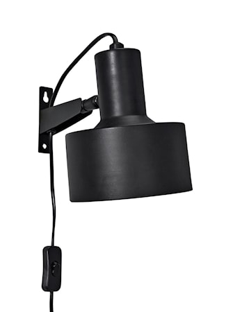 Solo Vägglampa 23 cm Svart