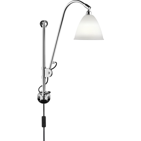 Bestlite BL5 Vägglampa Krom & Porslin