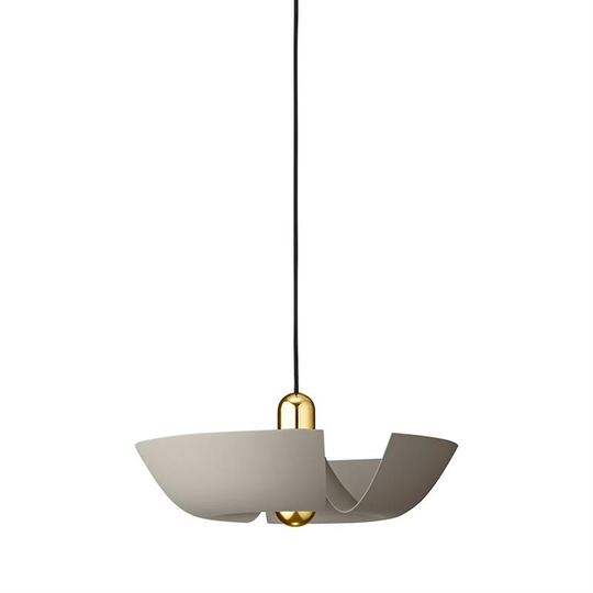 AYTM CYCNUS Taklampa Stor Taupe/Guld