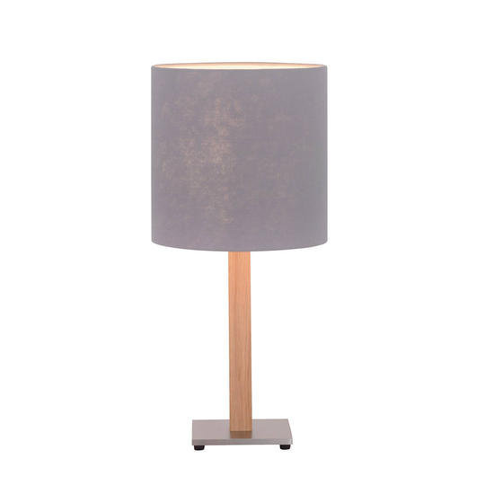 Rothfels Elif bordslampa, filt, kantig, ek natur