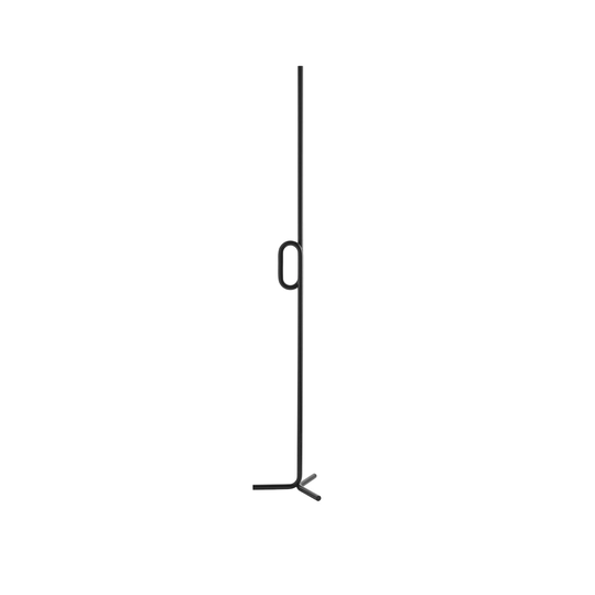 Tobia Floor Lamp, Black, Incl. LED 15W 2000lm 2700K IP20, Touch Dimmer