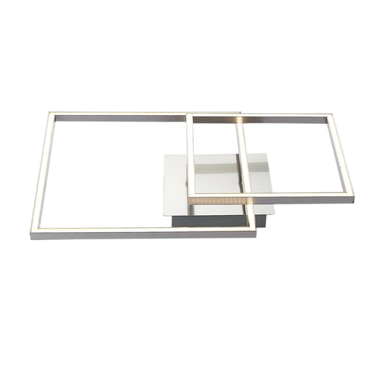 Lindby Katianna LED-taklampa av 2 kvadrater