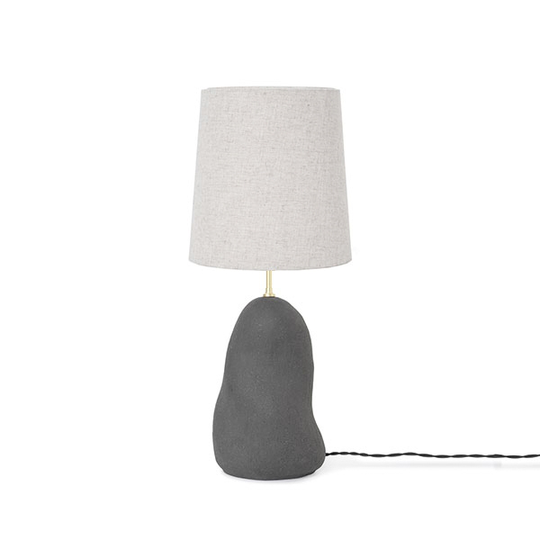 Ferm Living Hebe Bordslampa Medium Svart M. Vit Skugga