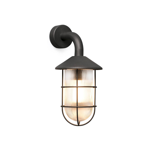 Utomhusvägglampa Honey i industristil
