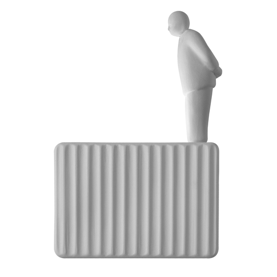 Karman Umarell dekorationsfigur, 16 cm, stående