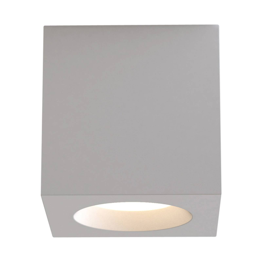 Astro Kos Square 80 taklampa, matt vit