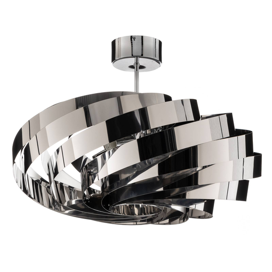 Taklampa Vento krom-nickel Ø 60 cm