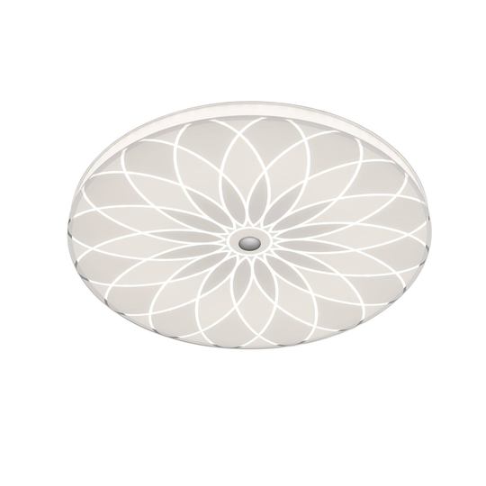 BANKAMP Mandala LED-taklampa blomma, Ø 42 cm