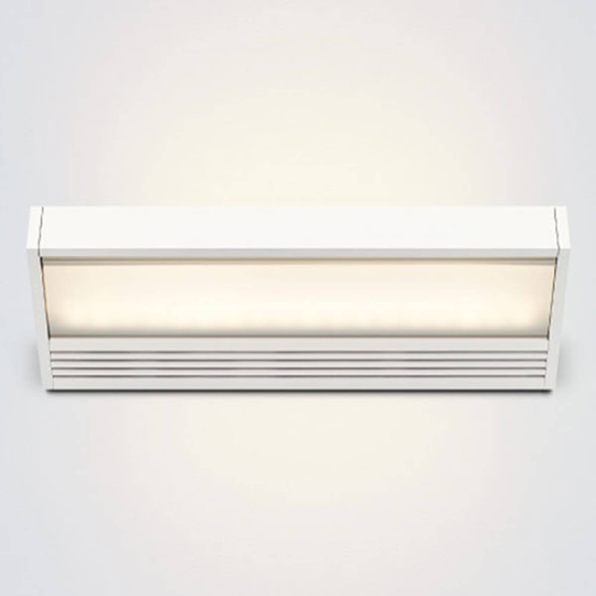 Vit LED-vägglampa SML