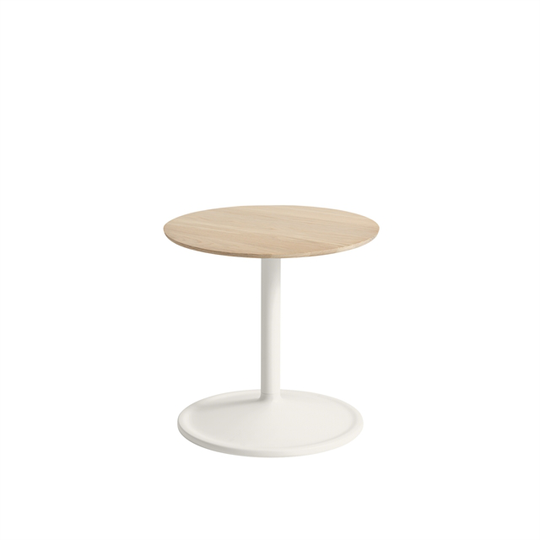Muuto Soft Soffbord Ek/Off-white Ø41 H40