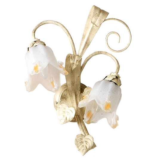 Vägglampa Elena i florentinstil, 2 lampor