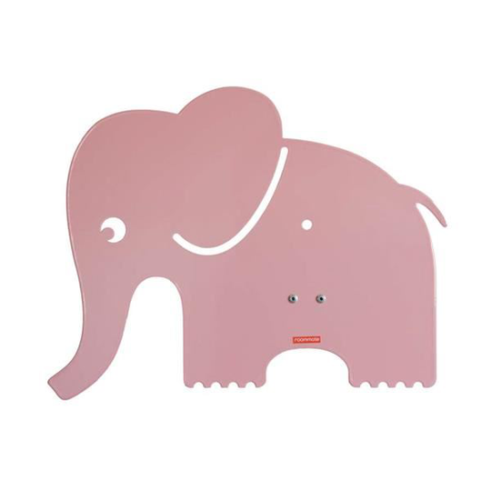 roommate Elefant Silhuettlampa Vägglampa Rosa