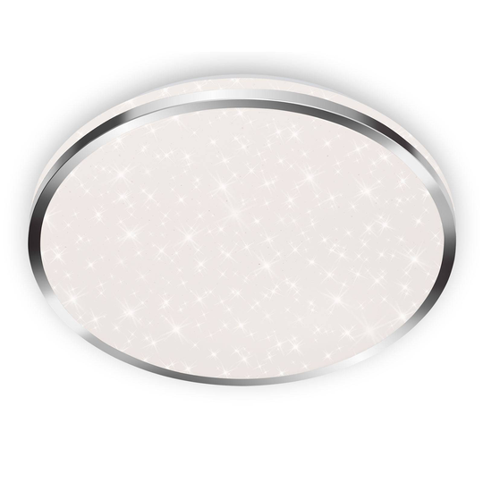 LED-taklampa 3403 IP44 stjärndekor, Ø 33 cm