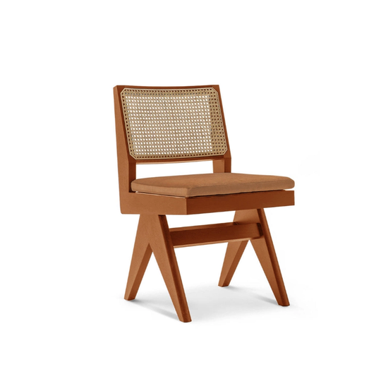 055 Capitol Complex Chair Natural Teak/Leather Naturale ZZZ360