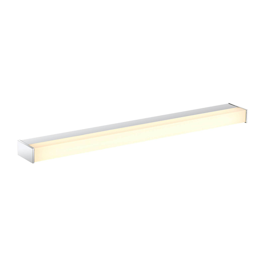 Arcchio Djamal LED-vägglampa, IP44, krom, 70 cm