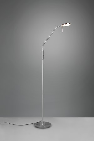 Monza LED Golvlampa Borstat stål