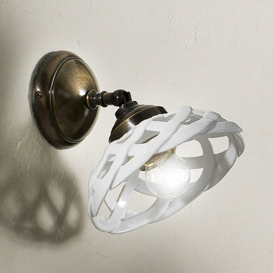Vägglampa Emanuel keramik