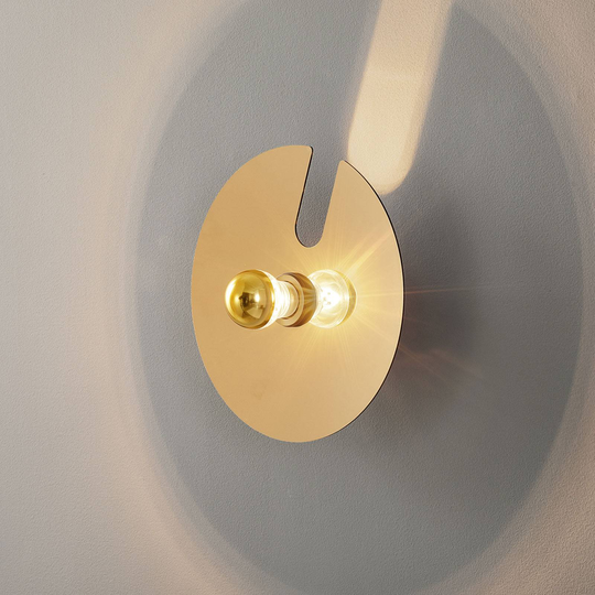 WEVER & DUCRÉ Mirro 1.0 vägg 30 cm svart/guld