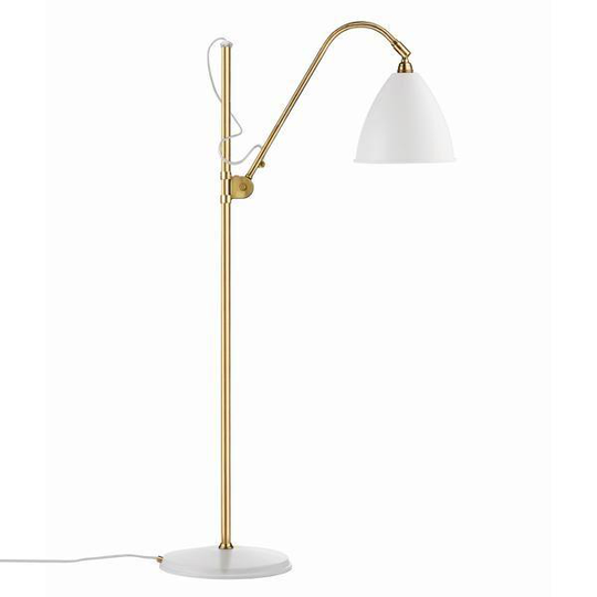 Bestlite BL3M Golvlampa Matt Vit & Mässing