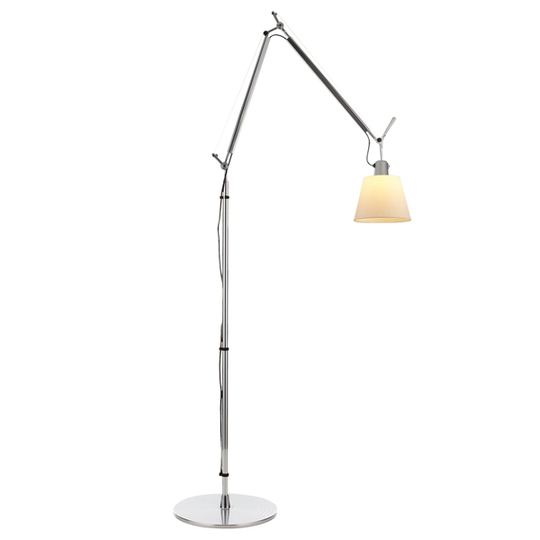 Artemide Tolomeo Basculante Golvlampa Pergament