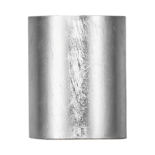 LED-utomhusvägglampa Canto 2, 10 cm, zink